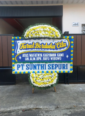 Papan Bunga Duka di Nisam